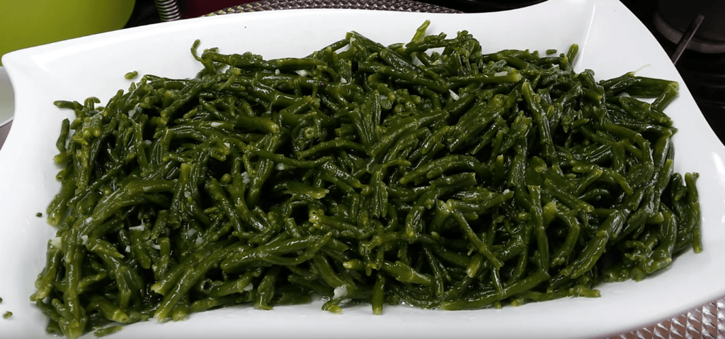 Deniz Börülcesi Salatası Tarifi: Seegras-Salat - Rezept auf deutsch
