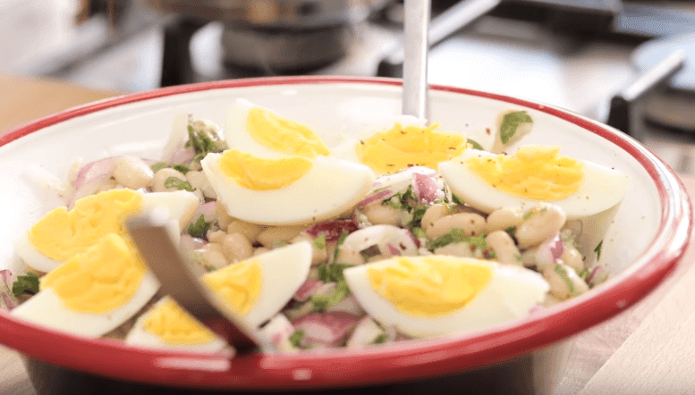 Piyaz Tarifi: Bohnensalat - Rezept auf Deutsch